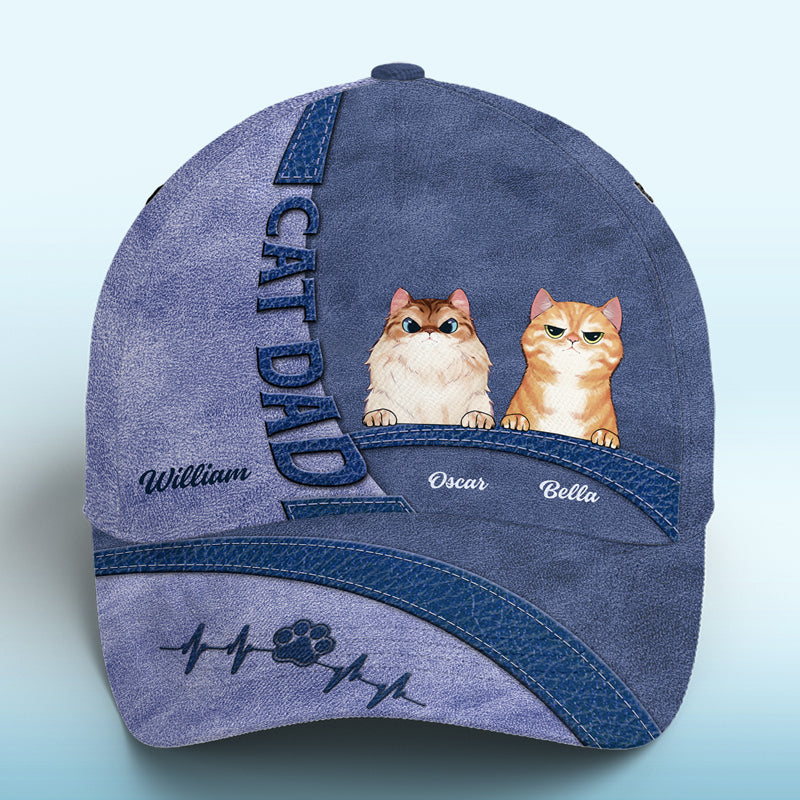 Pawsome Vibes Only - Dog & Cat Personalized Custom Hat, All Over Print Classic Cap - Gift For Pet Owners, Pet Lovers