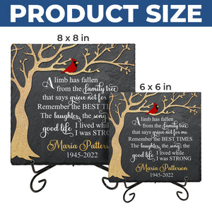 The Good Life I Lived While I Was Strong - Personalized Memorial Stone, Human Grave Marker - Memorial Gift, Sympathy Gift