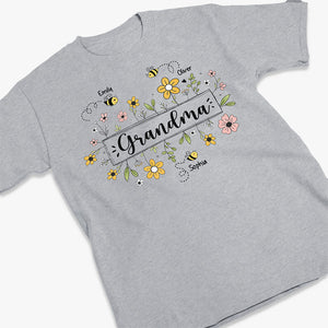 A Mother's Arms Are Made Of Tenderness - Family Personalized Custom Unisex T-shirt, Hoodie, Sweatshirt - Gift For Mom, Grandma