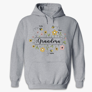 A Mother's Arms Are Made Of Tenderness - Family Personalized Custom Unisex T-shirt, Hoodie, Sweatshirt - Gift For Mom, Grandma