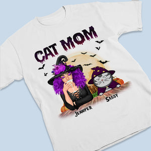 Strong Independent Cat Mom - Cat Personalized Custom Unisex T-shirt, Hoodie, Sweatshirt - Halloween Gift For Pet Owners, Pet Lovers