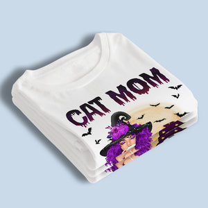 Strong Independent Cat Mom - Cat Personalized Custom Unisex T-shirt, Hoodie, Sweatshirt - Halloween Gift For Pet Owners, Pet Lovers