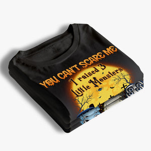 You Can't Scare Me - Family Personalized Custom Unisex T-shirt, Hoodie, Sweatshirt - Halloween Gift, Gift For Grandma, Grandpa