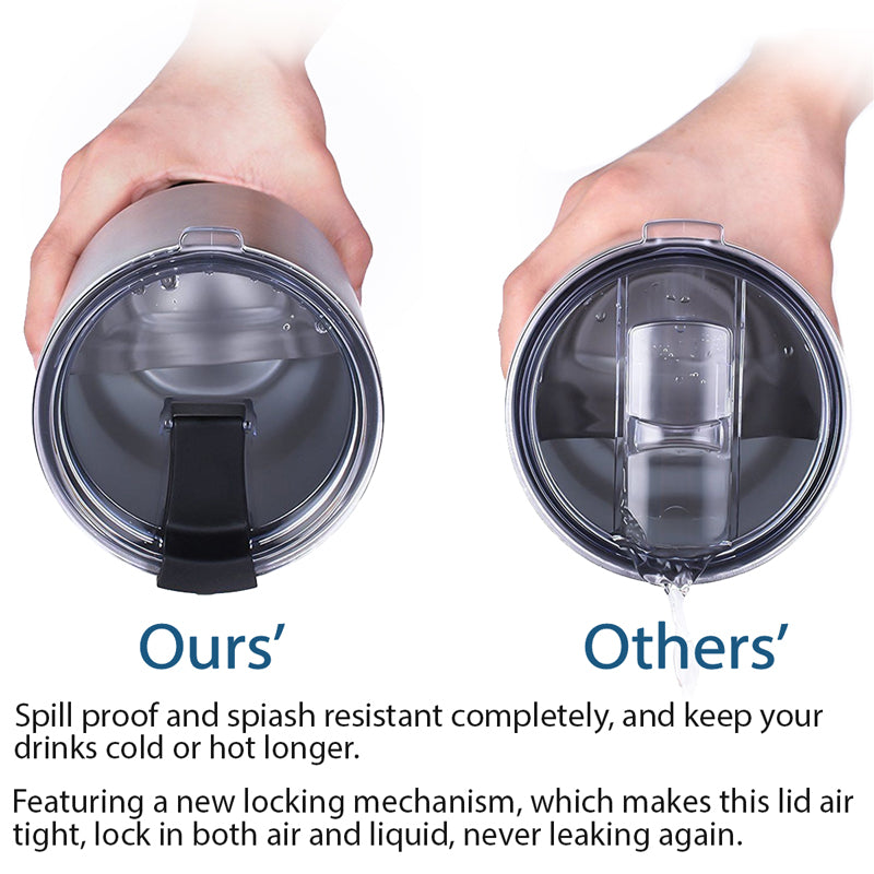 Couvercle de remplacement - Sans BPA - Accessoires réutilisables pour gobelets, mugs et tasses
