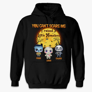 You Can't Scare Me - Family Personalized Custom Unisex T-shirt, Hoodie, Sweatshirt - Halloween Gift, Gift For Grandma, Grandpa