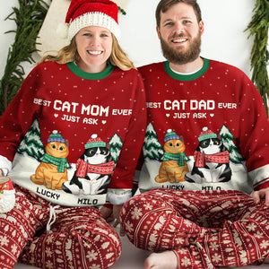 sweater, cat christmas sweater, custom ugly christmas sweater, ugly christmas sweater