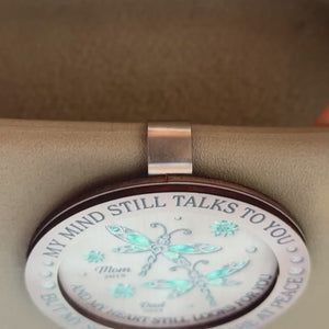 In Loving Remembrance - Memorial Personalized Custom Car Visor Clip - Sympathy Gift For Family Members