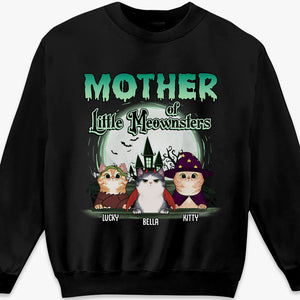 Mommy Of Little Meownsters - Cat Personalized Custom Unisex T-shirt, Hoodie, Sweatshirt - Halloween Gift For Pet Owners, Pet Lovers