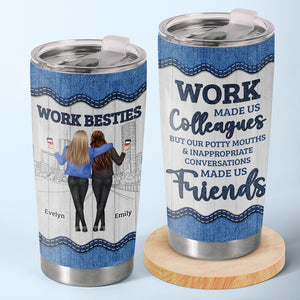 You Are The Reason - Coworker Personalized Custom Tumbler - Gift For Coworkers, Work Friends, Colleagues