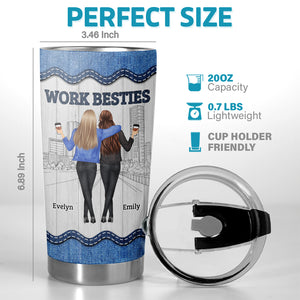You Are The Reason - Coworker Personalized Custom Tumbler - Gift For Coworkers, Work Friends, Colleagues