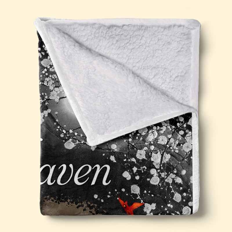 Custom Photo Blanket - Personalized Christmas Memorial Sympathy Gifts For Loss Of Mom, Dad - Your Love Will Always Be Our Guide