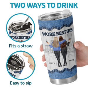 You Are The Reason - Coworker Personalized Custom Tumbler - Gift For Coworkers, Work Friends, Colleagues