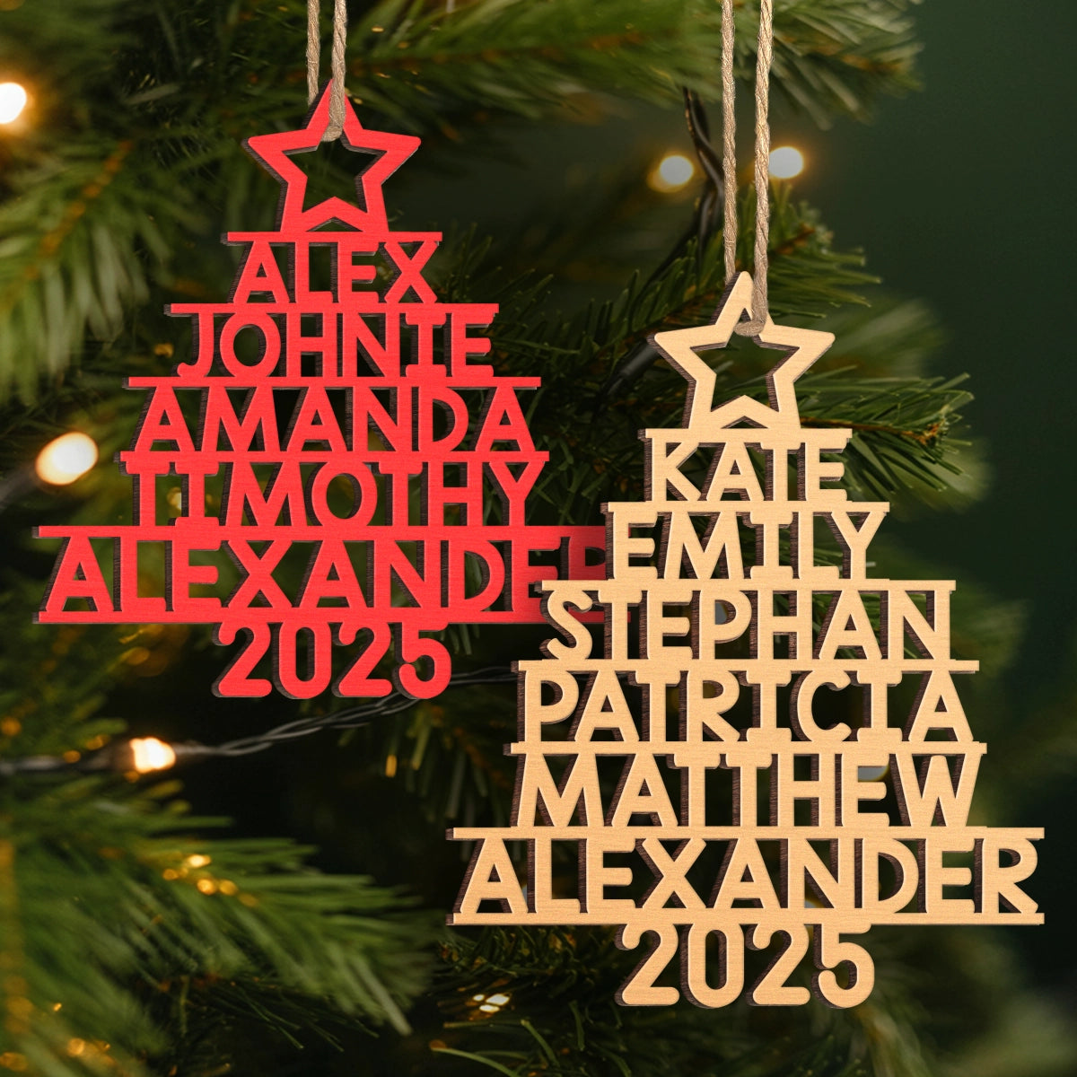 Custom Wood Ornament - Personalized Christmas Birthday Gifts For Family, Kids - The Best Part Of Christmas