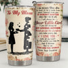 I Love You With All My Heart To Me You Are The World - Tumbler - To My Mom, Gift For Mom, Mom Gift From Daughter, Birthday Gift For Mom