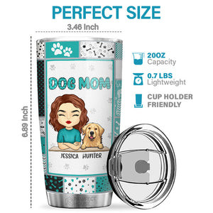 You Had Me At Woof - Dog Personalized Custom Tumbler -  Mother's Day, Birthday Gift For Pet Owners, Pet Lovers