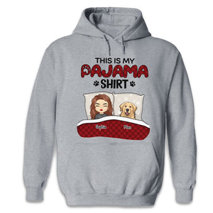 This Is My Pajama Shirt - Dog & Cat Personalized Custom Unisex T-shirt, Hoodie, Sweatshirt - Gift For Pet Owners, Pet Lovers