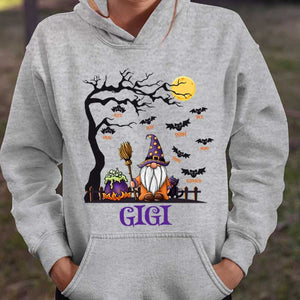 The Old Wizard Of Halloween - Personalized Unisex T-Shirt.