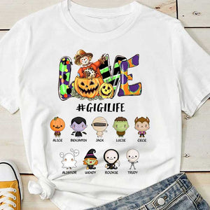 Spread More Love On Halloween - Personalized Unisex T-Shirt.