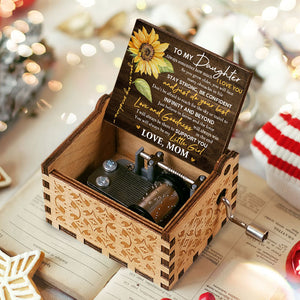 Just Doing Your Best - Music Box - Gift For Daughter