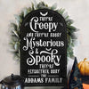 They're Altogether Ooky - Personalized Shaped Wood Sign - Gift For Family, Halloween Gift