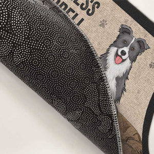Wireless Doorbells Sitting On Their Chargers - Personalized Decorative Mat - Gift For Pet Lovers, Pet Owners, Pet Gift