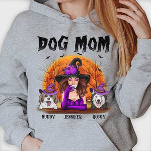 Halloween Dog Mom - Gift For Dog Lovers, Personalized Unisex T-Shirt.