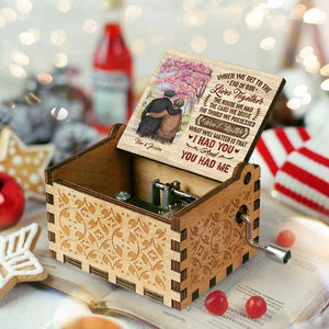 The House We Had Won't Matter - Personalized Music Box - Gift For Couples, Husband Wife