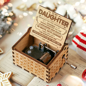 Being Brave, Having Courage And Loving Life - Dad To Daughter, Music Box.