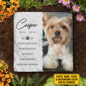 Dog Memorial Gifts for Loss of Dog, Cemetery Decorations for Grave, Pet Loss Gifts, Pet Memorial Stones, Cat Memorial Gifts, Dog Memorial Stone, Garden Marker, Grieving Gifts