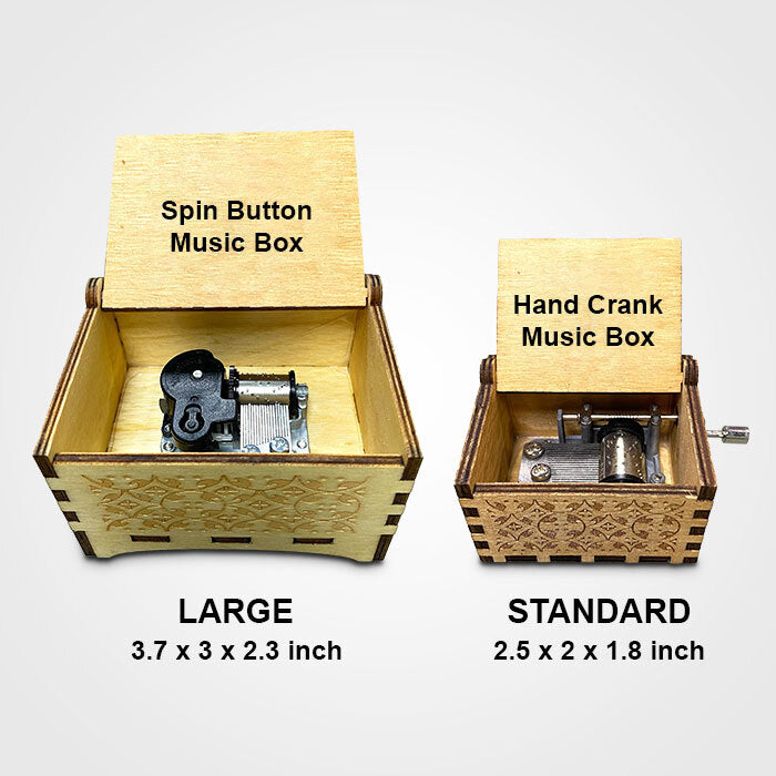 The House We Had Won't Matter - Personalized Music Box - Gift For Couples, Husband Wife